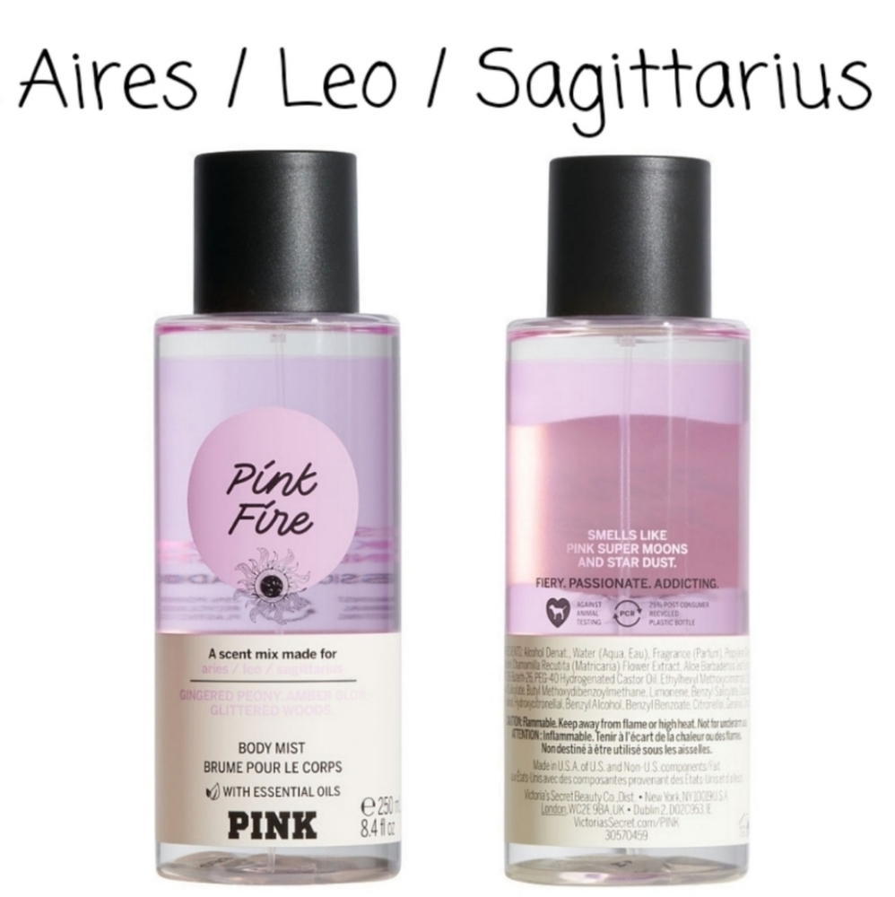 🔥FIRE 50% OFF SALE🔥 NWT‼️PINK Astrology Body Fragrance Mists 4-pc Collection - Picture 3 of 14